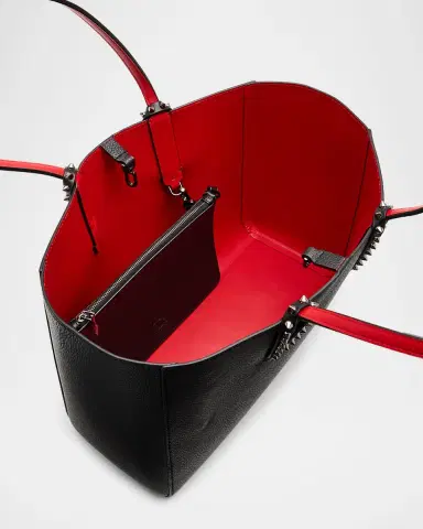 Christian Louboutin Cabata Soft Small Tote Bag in Grained Leather | Thumbnail 3 Christian Louboutin Cabata Soft Small Tote Bag in Grained Leather | Thumbnail 3