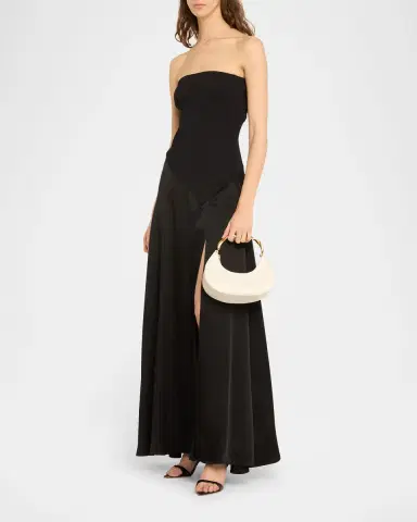 Simkhai Nixi Twist Leather Top-Handle Bag | Thumbnail 4