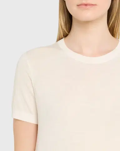 Theory Regal Merino Wool Short-Sleeve Crew T-Shirt | Thumbnail 5