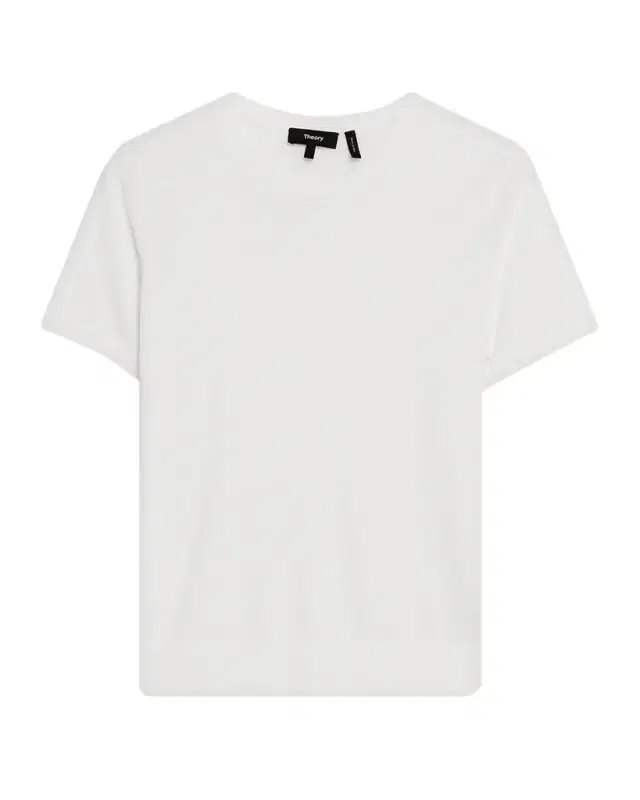 Theory Regal Merino Wool Short-Sleeve Crew T-Shirt