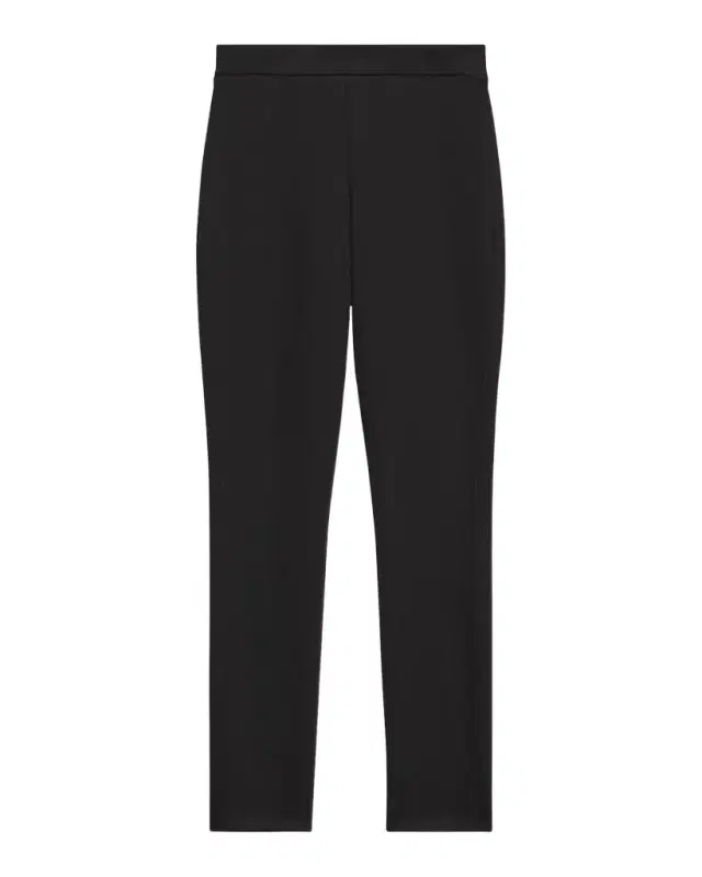 Theory Adbelle Core Scuba High-Waist Ankle Leggings