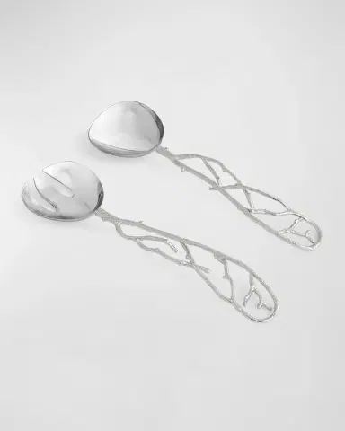 Michael Aram Pomegranate Silver & Gold 2-Piece Serving Set | Thumbnail 2