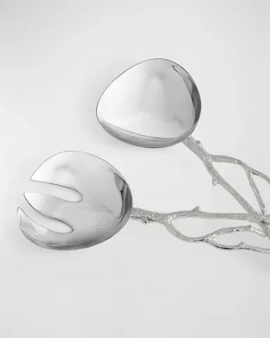 Michael Aram Pomegranate Silver & Gold 2-Piece Serving Set | Thumbnail 4