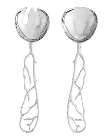 Michael Aram Pomegranate Silver & Gold 2-Piece Serving Set | Thumbnail 1