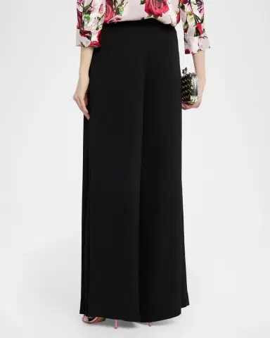 L 'Agence Nova Mid-Rise Wide-Leg Pleated Pants | Thumbnail 3 L 'Agence Nova Mid-Rise Wide-Leg Pleated Pants | Thumbnail 3
