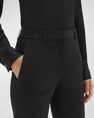 Theory Traceable Wool Slim Straight-Leg Trousers | Thumbnail 5 Theory Traceable Wool Slim Straight-Leg Trousers | Thumbnail 5