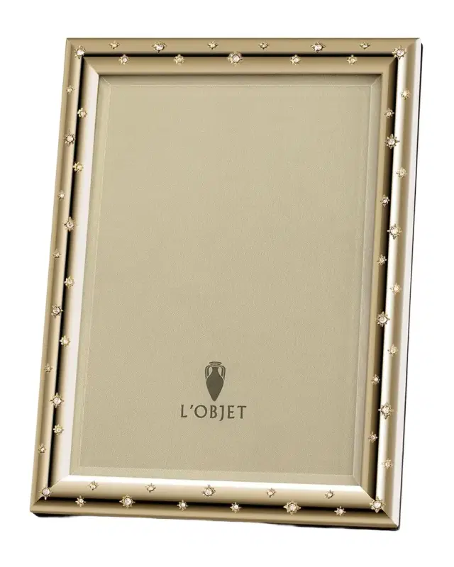 L 'Objet Stars 24K Gold-Plated Frame