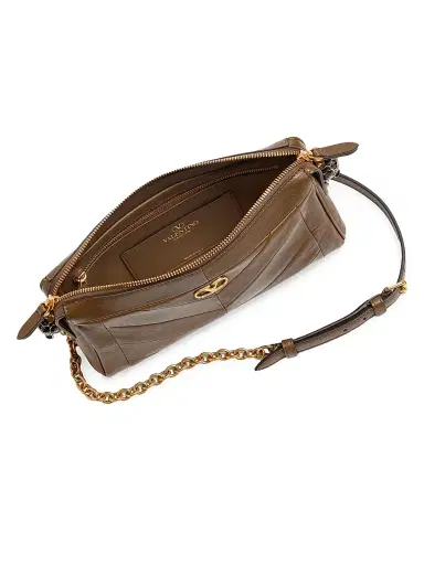 Valentino Garavani Women's Panthea Small Shoulder Bag in Nappa Leather | Thumbnail 4 Valentino Garavani Women's Panthea Small Shoulder Bag in Nappa Leather | Thumbnail 4