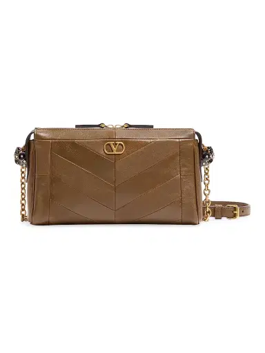 Valentino Garavani Women's Panthea Small Shoulder Bag in Nappa Leather | Thumbnail 1 Valentino Garavani Women's Panthea Small Shoulder Bag in Nappa Leather | Thumbnail 1