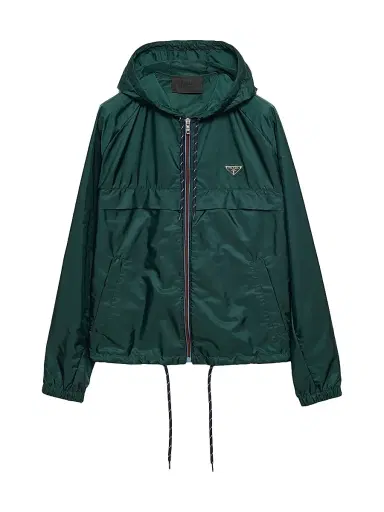 Prada Men's Re-Nylon Blouson Jacket - Green - Size 48 | Thumbnail 1 Prada Men's Re-Nylon Blouson Jacket - Green - Size 48 | Thumbnail 1