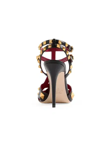 Valentino Garavani Women's Studdy 100MM Kidskin Pumps | Thumbnail 4 Valentino Garavani Women's Studdy 100MM Kidskin Pumps | Thumbnail 4
