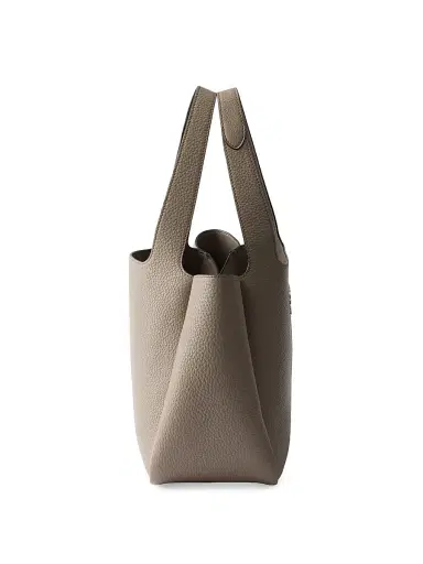 Prada Women's Leather Tote Bag - Grey | Thumbnail 4 Prada Women's Leather Tote Bag - Grey | Thumbnail 4