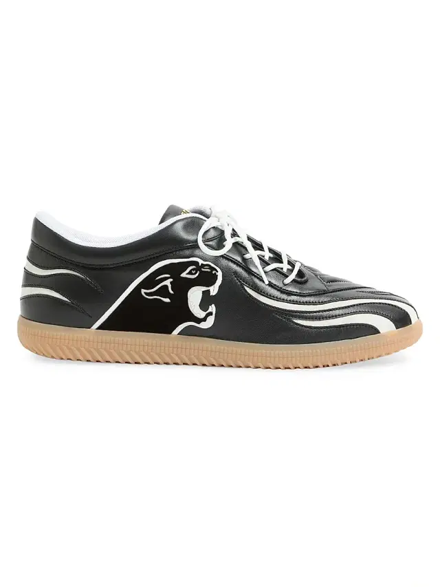 Valentino Garavani Men's Kicky Nappa Sneakers - Black