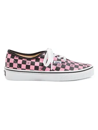 Valentino Garavani and Vans Women's Low-Top Sneakers - Pink Orchid Black | Thumbnail 1 Valentino Garavani and Vans Women's Low-Top Sneakers - Pink Orchid Black | Thumbnail 1