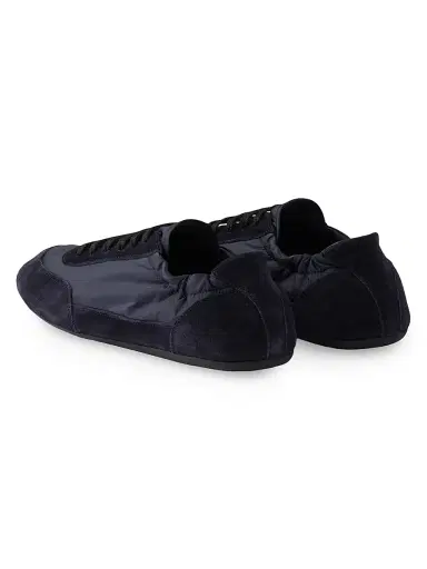 Prada Women's Collapse Re-Nylon and Suede Sneakers - Blue - Size 9 | Thumbnail 3 Prada Women's Collapse Re-Nylon and Suede Sneakers - Blue - Size 9 | Thumbnail 3
