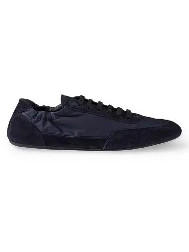 Prada Women's Collapse Re-Nylon and Suede Sneakers - Blue - Size 9 | Thumbnail 1 Prada Women's Collapse Re-Nylon and Suede Sneakers - Blue - Size 9 | Thumbnail 1