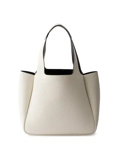 Prada Women's Small Leather Tote Bag - White | Thumbnail 3 Prada Women's Small Leather Tote Bag - White | Thumbnail 3