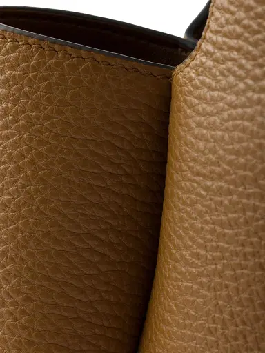 Prada Women's Small Leather Tote Bag - Brown | Thumbnail 6