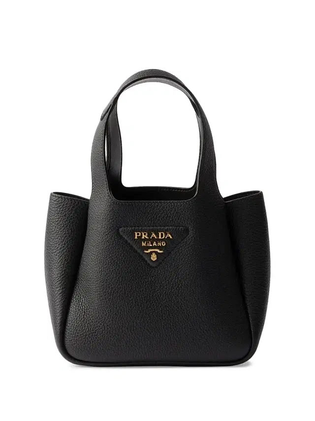 Prada Women's Leather Mini Top Handle bag - Black
