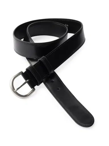 Prada Men's Leather Belt - Black - Size 38 | Thumbnail 3