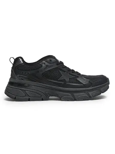 Golden Goose Men's Lightstar Net & Leather Low-Top Sneakers | Thumbnail 1 Golden Goose Men's Lightstar Net & Leather Low-Top Sneakers | Thumbnail 1
