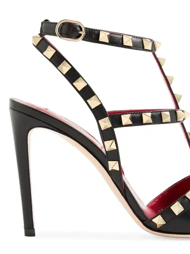 Valentino Garavani Women's Rockstud 100MM Kidskin Pumps - Black - Size 12 | Thumbnail 6 Valentino Garavani Women's Rockstud 100MM Kidskin Pumps - Black - Size 12 | Thumbnail 6