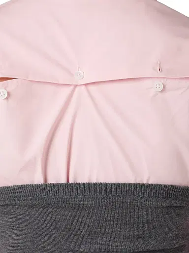 Miu Miu Women's Poplin Shirt - Pink - Size 4 | Thumbnail 5 Miu Miu Women's Poplin Shirt - Pink - Size 4 | Thumbnail 5