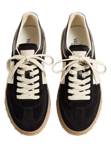 Valentino Garavani Women's Upvillage Crosta Sneakers - Black - Size 11 | Thumbnail 4 Valentino Garavani Women's Upvillage Crosta Sneakers - Black - Size 11 | Thumbnail 4