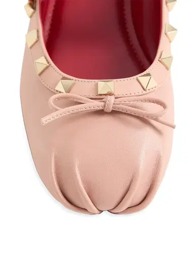 Valentino Garavani Women's Mary-Jane Rockstud Ballerinas - Phard | Thumbnail 5