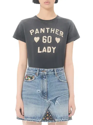 Valentino Garavani Women's Printed Cotton T-Shirt | Thumbnail 2