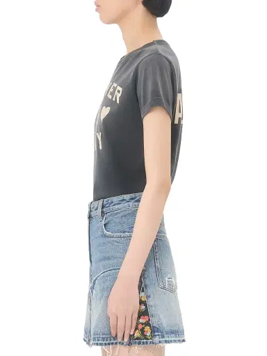 Valentino Garavani Women's Printed Cotton T-Shirt | Thumbnail 3