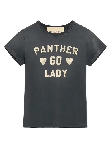 Valentino Garavani Women's Printed Cotton T-Shirt | Thumbnail 1