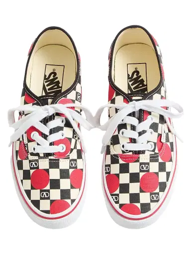 Valentino Garavani and Vans Women's Low-Top Sneakers - Butter Black | Thumbnail 3