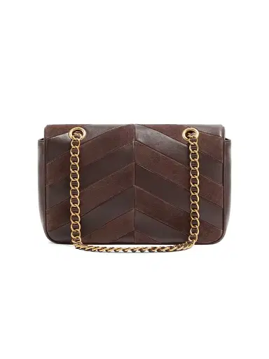 Valentino Garavani Women's Djuna Shoulder Bag in Suede and Nappa | Thumbnail 2 Valentino Garavani Women's Djuna Shoulder Bag in Suede and Nappa | Thumbnail 2