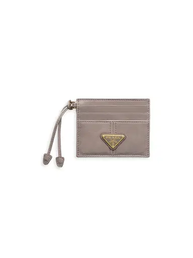 Prada Women's Leather Card Holder | Thumbnail 1