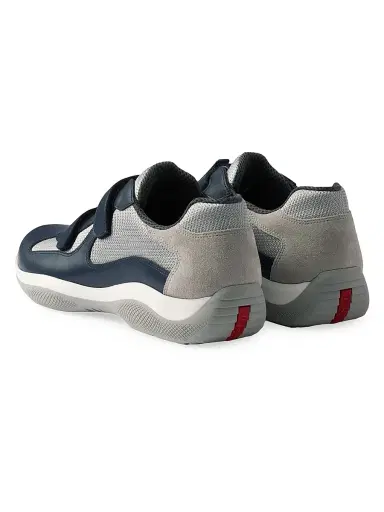 Prada Men's America's Cup Original Sneakers - Blue - Size 8.5 | Thumbnail 3 Prada Men's America's Cup Original Sneakers - Blue - Size 8.5 | Thumbnail 3