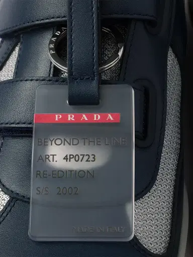 Prada Men's America's Cup Original Sneakers - Blue - Size 8.5 | Thumbnail 5 Prada Men's America's Cup Original Sneakers - Blue - Size 8.5 | Thumbnail 5