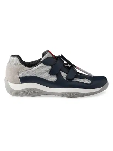 Prada Men's America's Cup Original Sneakers - Blue - Size 8.5 | Thumbnail 1 Prada Men's America's Cup Original Sneakers - Blue - Size 8.5 | Thumbnail 1