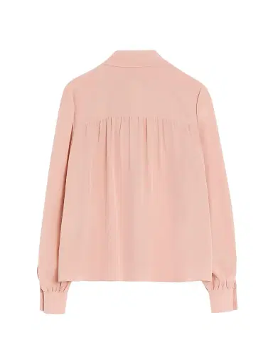 Valentino Garavani Women's Crepe De Chine Shirt - Vintage Rose - Size 8 | Thumbnail 2