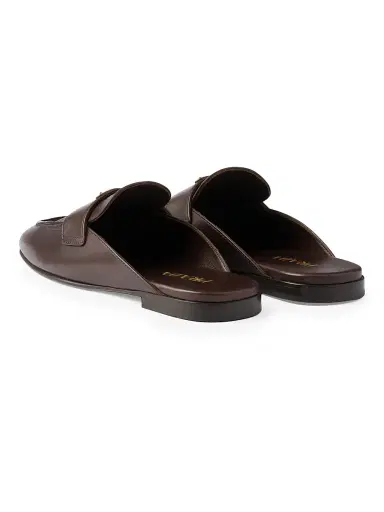 Prada Women's Leather Mules | Thumbnail 4 Prada Women's Leather Mules | Thumbnail 4