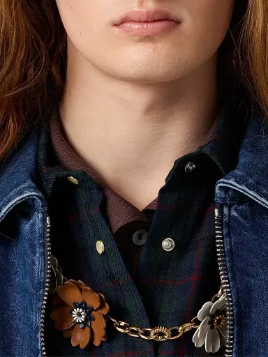 Miu Miu Women's Plaid Shirt - Blue - Size 8 | Thumbnail 6 Miu Miu Women's Plaid Shirt - Blue - Size 8 | Thumbnail 6