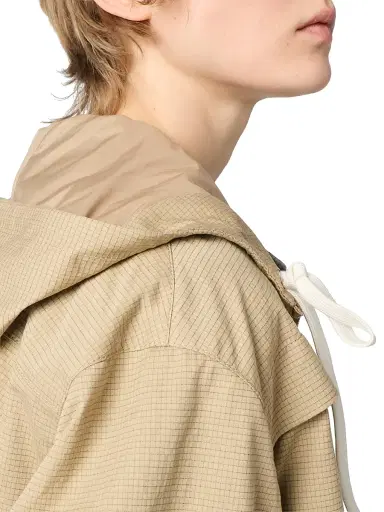 Miu Miu Women's Ripstop Blouson Jacket - Beige Khaki - Size 2 | Thumbnail 6 Miu Miu Women's Ripstop Blouson Jacket - Beige Khaki - Size 2 | Thumbnail 6