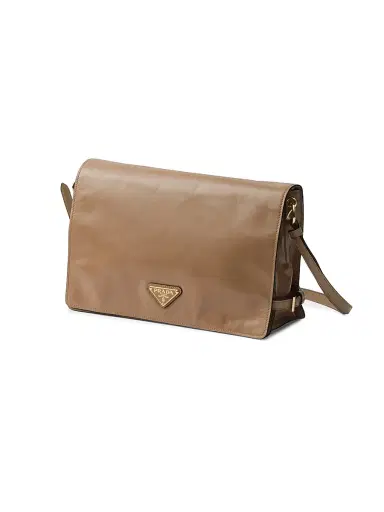 Prada Women's Leather Shoulder Bag - Brown | Thumbnail 2
