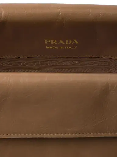 Prada Women's Leather Shoulder Bag - Brown | Thumbnail 4