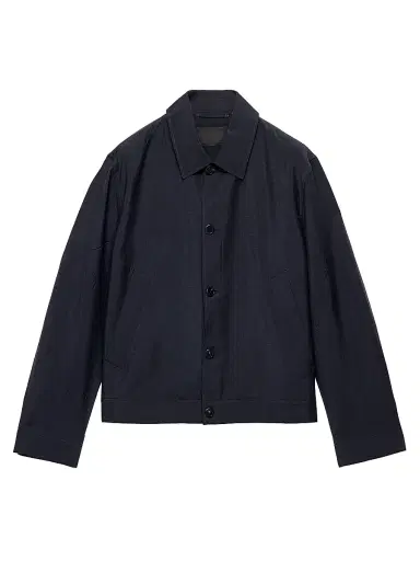 Prada Men's Wool and Mohair Blouson Jacket - Blue - Size 38 | Thumbnail 1 Prada Men's Wool and Mohair Blouson Jacket - Blue - Size 38 | Thumbnail 1