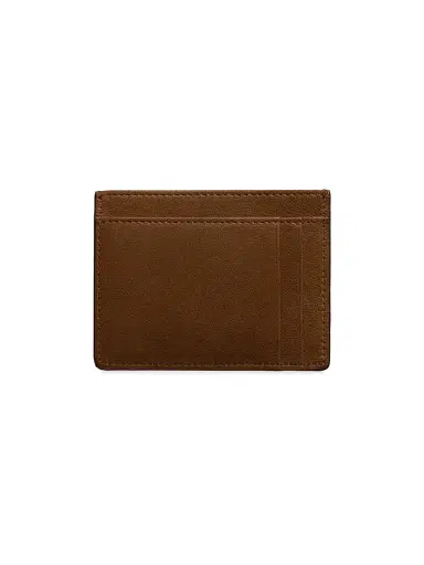 Miu Miu Women's Nappa Leather Card Holder - Brown | Thumbnail 2