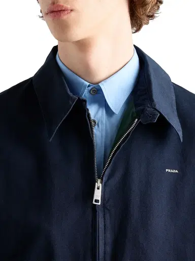 Prada Men's Cotton Jacket | Thumbnail 5 Prada Men's Cotton Jacket | Thumbnail 5