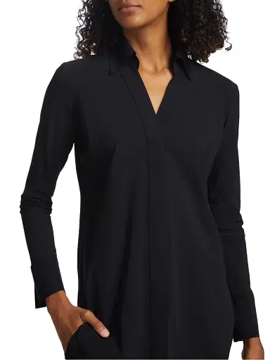Chiara Boni La Petite Robe Women's Atena Long-Sleeve Blouse | Thumbnail 6 Chiara Boni La Petite Robe Women's Atena Long-Sleeve Blouse | Thumbnail 6