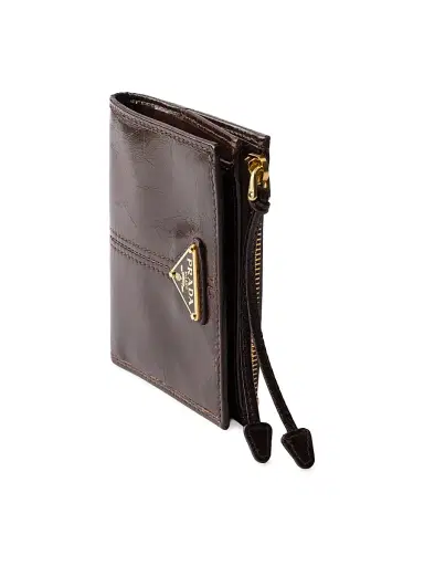 Prada Women's Leather Wallet - Brown | Thumbnail 4 Prada Women's Leather Wallet - Brown | Thumbnail 4