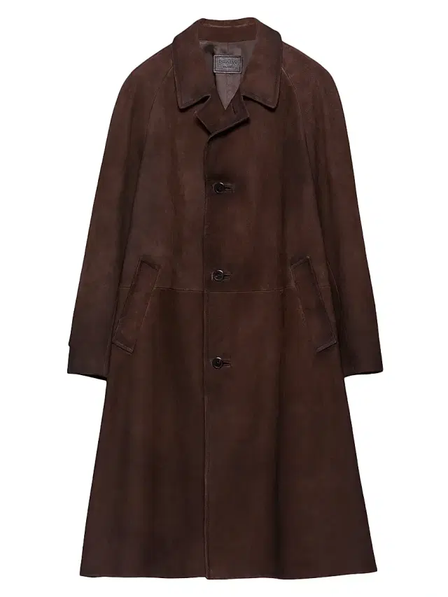 Men's Suede Coat - Brown Men's Suede Coat - Brown